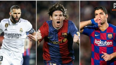 Which footballers have scored a hat-trick in El Clasico?