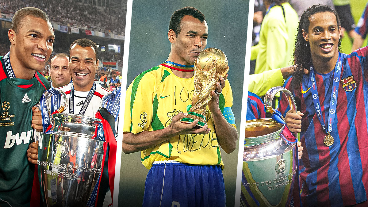 Top four players to win FIFA World Cup, UEFA Champions League, Copa América and Copa Libertadores